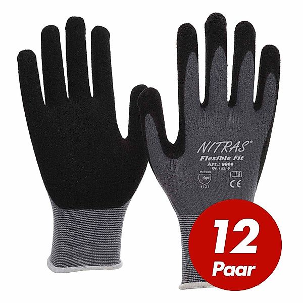 Nitras Nitril-Handschuhe 8800 Flexible Fit Allroundhandschuhe, günstig online kaufen