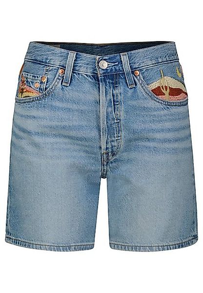 Levi's® Shorts Damen Jeansshorts 501 MID THIGH SHORT DESERT UTO (1-tlg) günstig online kaufen