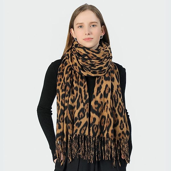MyBeautyworld24 Schal Oversized Damen Herbst/Winter Schal günstig online kaufen