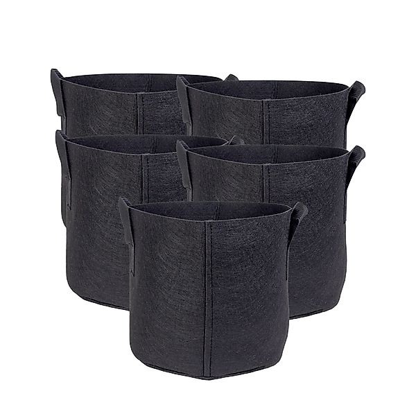 Intirilife Pflanzkübel (5x Vlies Pflanzsack in günstig online kaufen