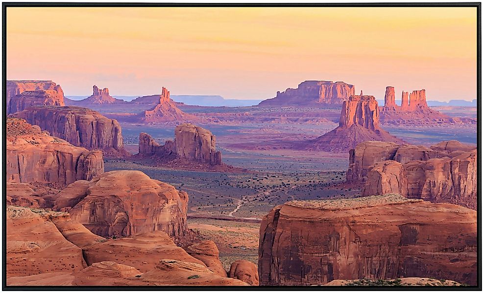 Papermoon Infrarotheizung »Jagt Mesa Sunrise«, sehr angenehme Strahlungswär günstig online kaufen