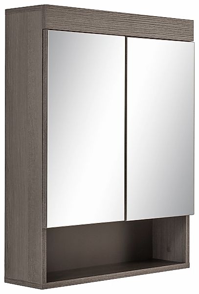 welltime Spiegelschrank "Royan", Spiegelschrank mit 2 Türen & 1 Fach - (B/T günstig online kaufen