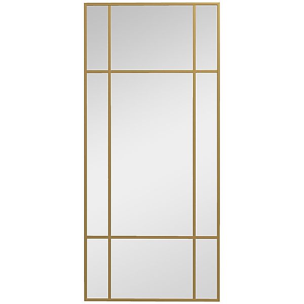HOMCOM Wandspiegel mit Metallrahmen (rechteckiger Spiegel, günstig online kaufen