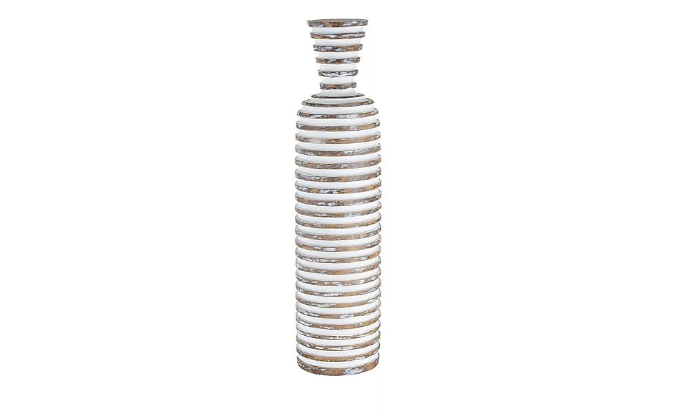 Deko Vase - weiß - Polyresin (Kunstharz) - 61,5 cm - Dekoration > Vasen - M günstig online kaufen