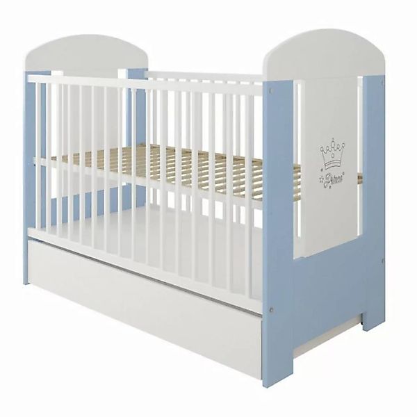 LCP Kids Kinderbett 60x120 cm Prince (Set, 3-tlg., Bett mit Matratze und Be günstig online kaufen