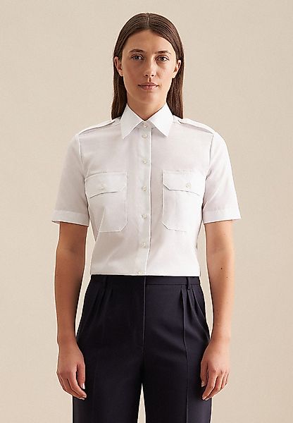 seidensticker Hemdbluse, Uni günstig online kaufen
