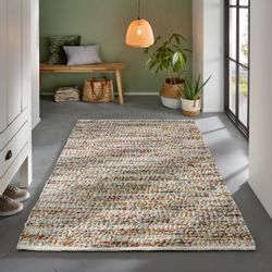 TaCa Home Wollteppich Gewalkter Handweb Woll-Teppich günstig online kaufen