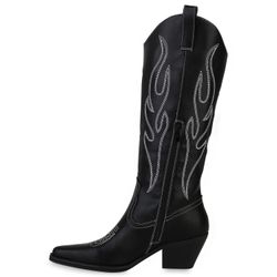 VAN HILL 839870 Cowboystiefel Damen Leicht günstig online kaufen