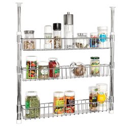 bremermann Küchenregal Teleskop-Gewürzregal, Teleskopregal mit 3 günstig online kaufen