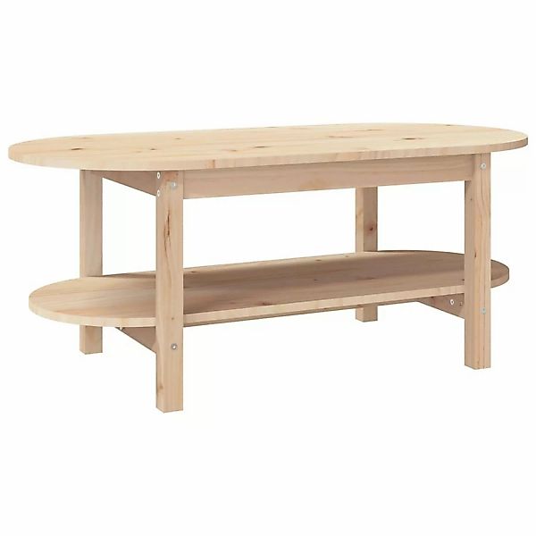 vidaXL Couchtisch 110x55x45 cm Massivholz Kiefer Modell 2 günstig online kaufen