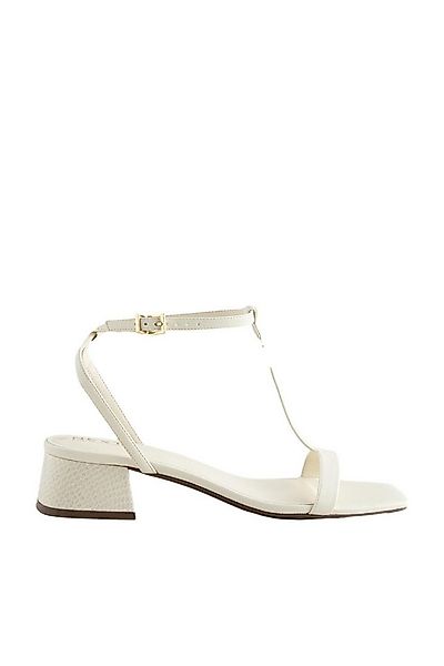 Next Forever Comfort® Sandale mit flachem Blockabsatz Riemchensandale (1-tl günstig online kaufen