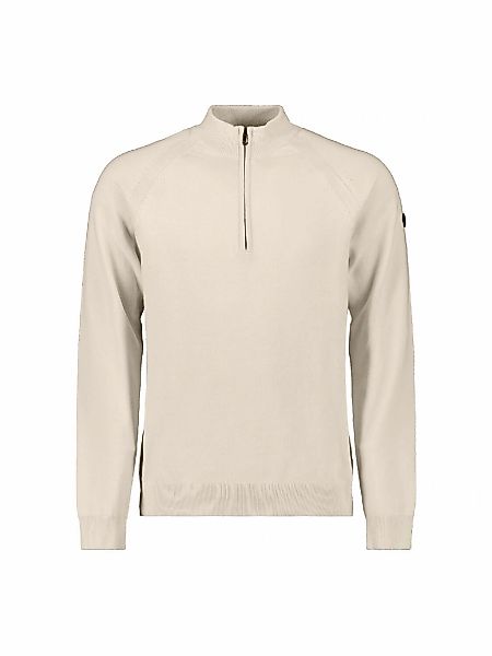 NO EXCESS Stehkragenpullover "No Excess Half-Zip-Pullover" günstig online kaufen