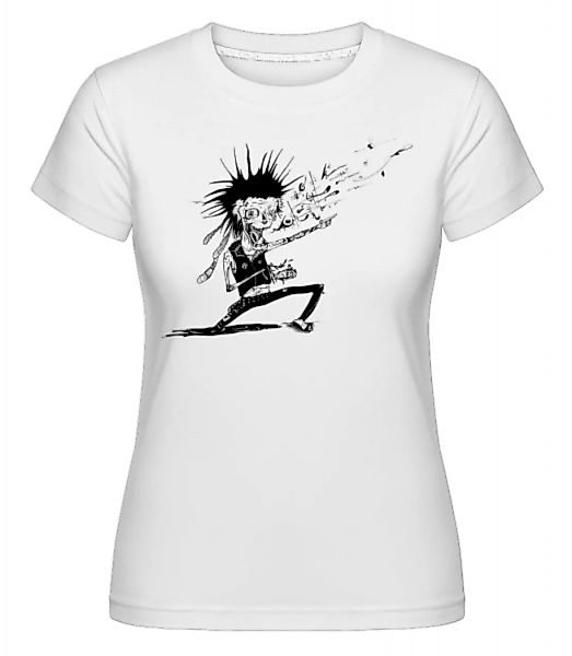 Musizierender Zombie · Shirtinator Frauen T-Shirt günstig online kaufen