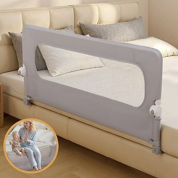 CAVEEN Bettschutzgitter (120cm Bettgitter für Kleinkinder, günstig online kaufen