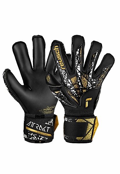 Reusch Torwarthandschuhe "Attrakt Gold X Evolution Cut" Finger Support mit günstig online kaufen