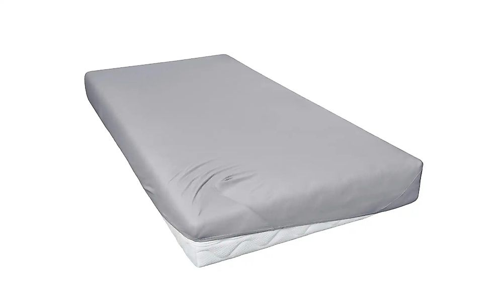 como Jersey-Spannbetttuch   ¦ grau ¦ Maße (cm): B: 150 Bettwaren > Bettlake günstig online kaufen