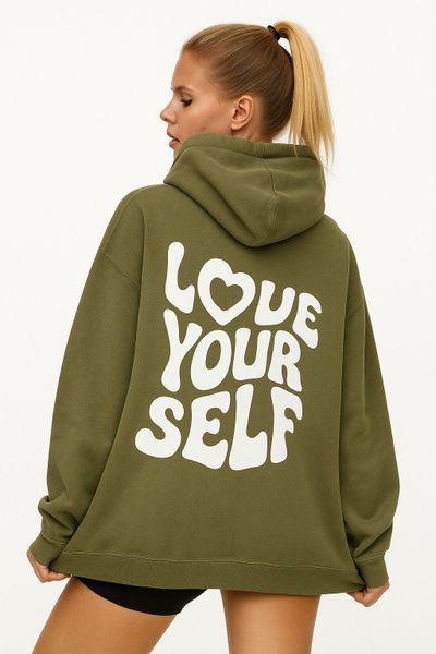 Worldclassca Hoodie Worldclassca Oversized LOVE SELF günstig online kaufen