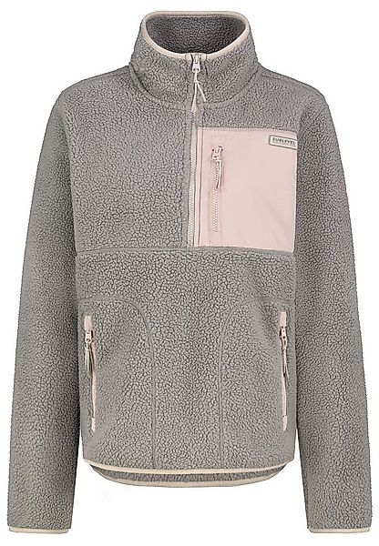 SUBLEVEL Fleecejacke Damen Teddyfleece Kuschelig Übergangsjacke Jacke Outdo günstig online kaufen