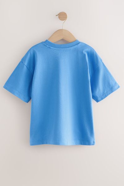 Next Print-Shirt 3er-Pack Relaxed Fit Kurzarm-T-Shirts günstig online kaufen