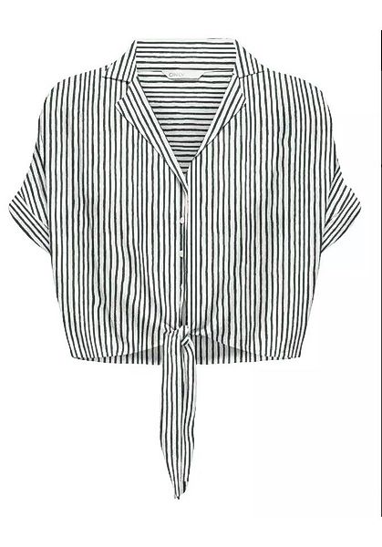 ONLY Blusentop ONLPAULA LIFE S/S TIE günstig online kaufen