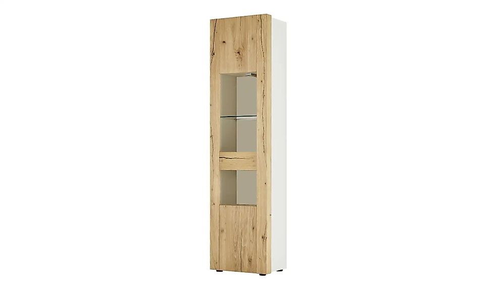 Vitrine  Light Line 6 ¦ holzfarben ¦ Maße (cm): B: 53 H: 204 T: 40.0 Schrän günstig online kaufen