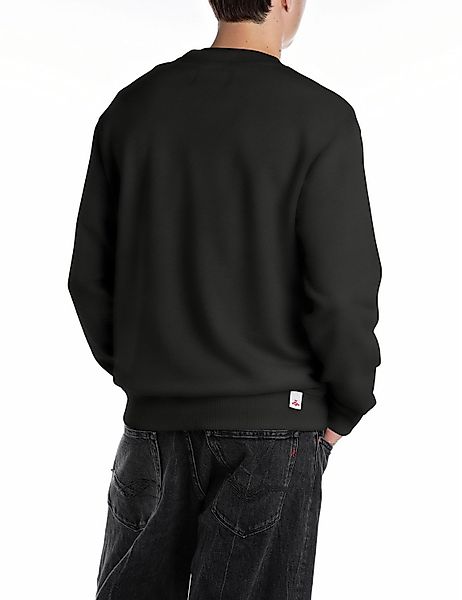 Replay Sweatshirt mit Stickerei auf der günstig online kaufen