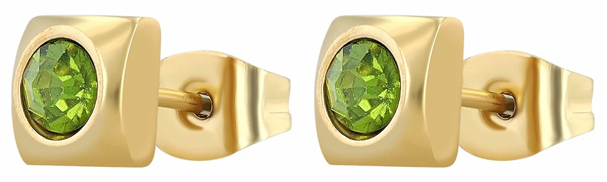 Adelia´s Paar Ohrhänger "Damen Ohrringe – Ohrstecker aus Edelstahl mit Stra günstig online kaufen