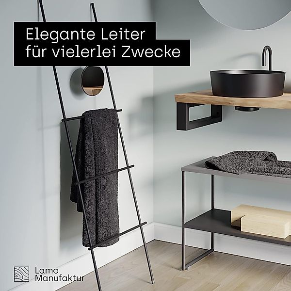 HOLZBRINK Handtuchleiter LLS Handtuchhalter Handtuchständer, pulverbeschich günstig online kaufen