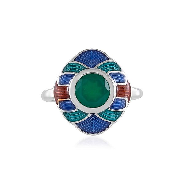 Cavill Silberring Cavill Ring Grüner Onyx günstig online kaufen