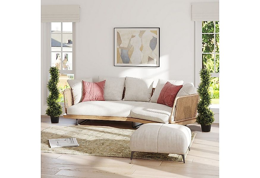 Kunstpflanze 2er Set künstliche Zedernbaum groß 90 cm im Topf Zeder, Outsun günstig online kaufen