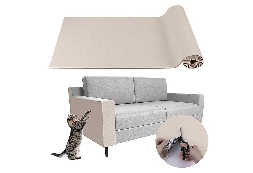 OKWISH Kratzmatte 100x40 CM Selbstklebend Kratzteppich Katze Wand, (Kratzfe günstig online kaufen