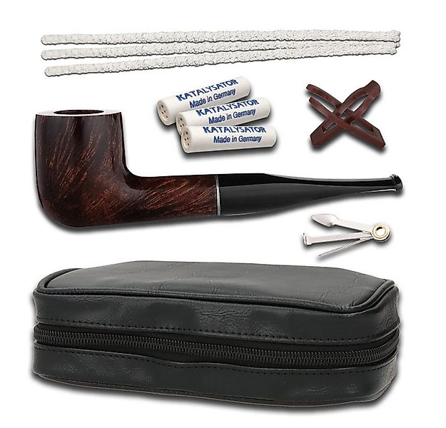 Coumo Tabakbeutel Pfeifen Einsteiger Set, Pfeifentasche, Pfeife und Zubehör günstig online kaufen