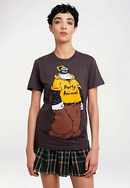 LOGOSHIRT T-Shirt Popeye – Brutus Party Animal mit trendigem Comic-Print günstig online kaufen