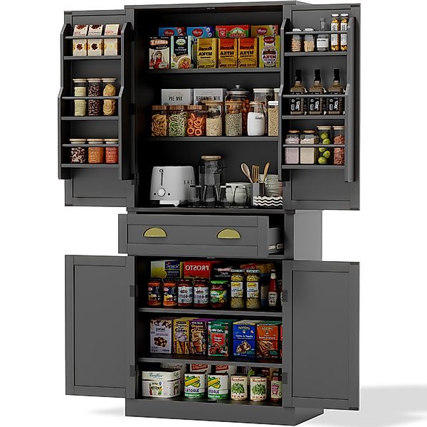 SeedWave Buffet Mehrzweckschrank Küchenschrank Vorratsschrank mit günstig online kaufen