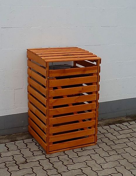 promadino Mülltonnenbox, für 1x240 l aus Holz, BxTxH: 67x90x122 cm günstig online kaufen