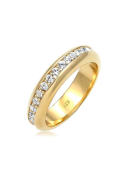 Elli Premium Fingerring Bandring Glas Kristalle günstig online kaufen