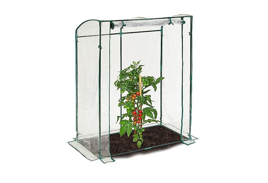 relaxdays Foliengewächshaus Tomatengewächshaus mit PVC-Folie günstig online kaufen