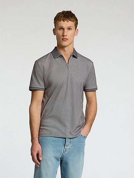 Selected Poloshirt SLHFAVE ZIP SS POLO NOOS Baumwollmischung, regular fit günstig online kaufen
