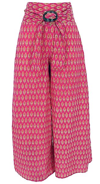 Guru-Shop Relaxhose Luftige Sommerhose mit Kokosschnalle, günstig online kaufen