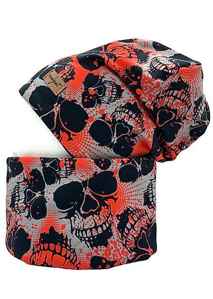 nadycat Beanie RED SKULLS (2-St., Beanie günstig online kaufen