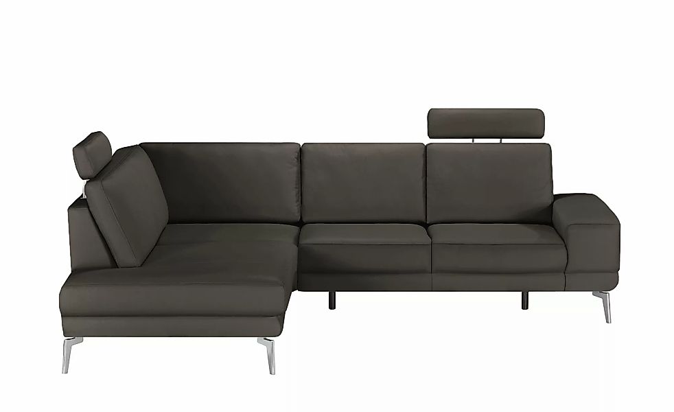 meinSofa Ecksofa aus Leder Dana ¦ braun ¦ Maße (cm): B: 269 H: 86 T: 222.0 günstig online kaufen