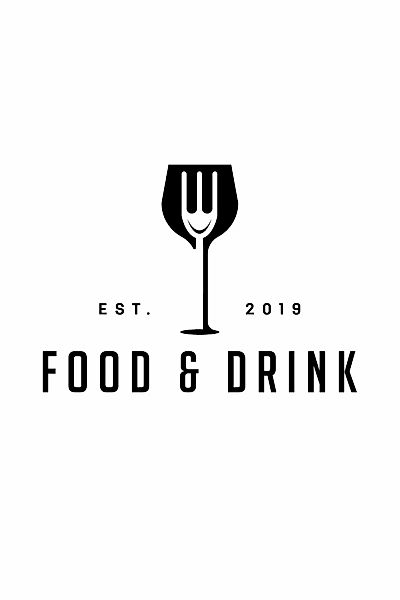 queence Wanddekoobjekt "FOOD & DRINK", Stahlschild, Blechschild, Spruch, Wi günstig online kaufen