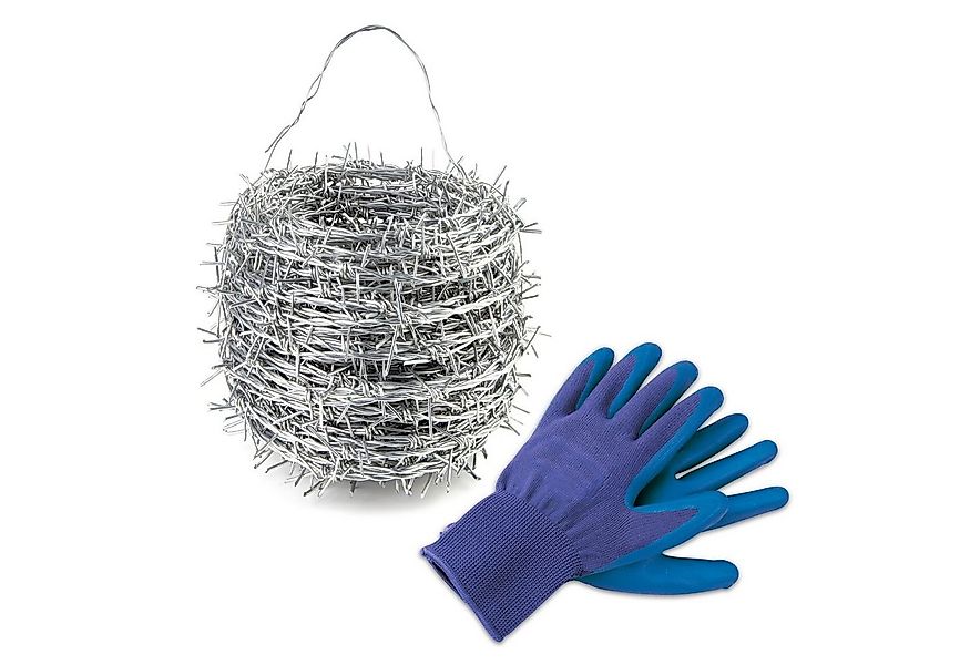 Karat Draht Stacheldraht, 2 Farben, Drahtzaun, Vielseitig einsetzbar, Länge günstig online kaufen