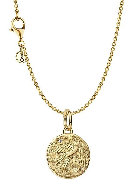 Pandora Kette mit Anhänger Kette mit Anhänger Schwalbe Goldfarben günstig online kaufen