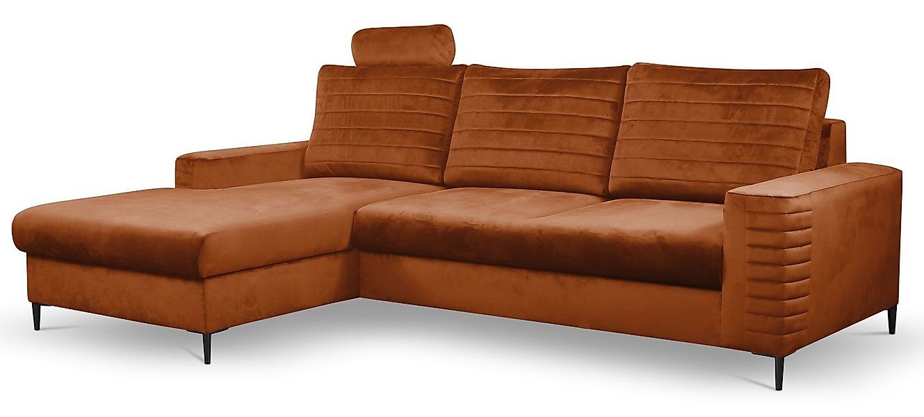 Feldmann-Wohnen Ecksofa Collin, mit Schlaffunktion und günstig online kaufen