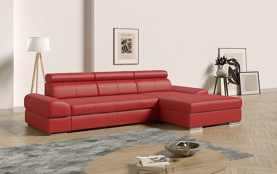 sit&more Ecksofa Broadway L-Form, inklusive Kopfteilverstellung, wahlweise günstig online kaufen