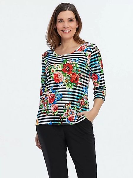 Belli Beaux Print-Shirt Nachtshirt elastisch mit Blumen-Druck günstig online kaufen