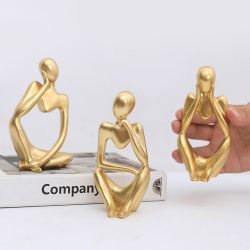 GarveeMore Skulptur 3pcs Abstrakte moderne Denker günstig online kaufen