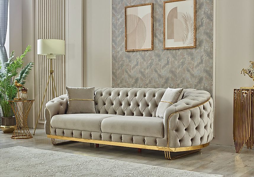 Villa Möbel Sofa Bellezza, 3-Sitzer 1 günstig online kaufen