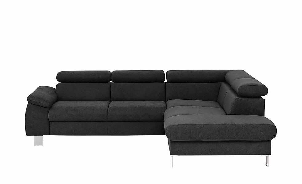 uno Ecksofa  Micky ¦ schwarz ¦ Maße (cm): B: 249 H: 72 T: 207.0 Polstermöbe günstig online kaufen